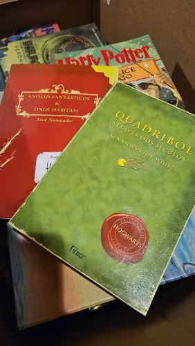 Animais Fantásticos + Quadribol através dos séculos Harry Potter