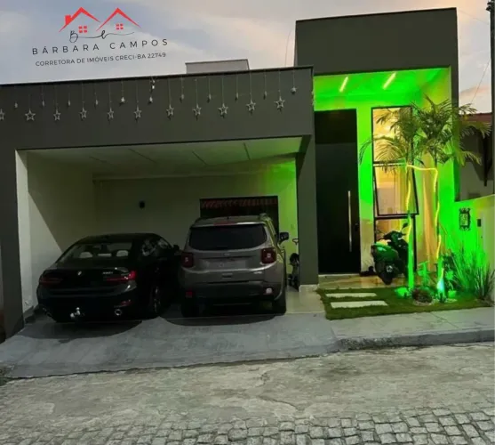 Casa Alto Padrão 3/4 sendo 2 Suítes Closet , com piscina e área gourmet 