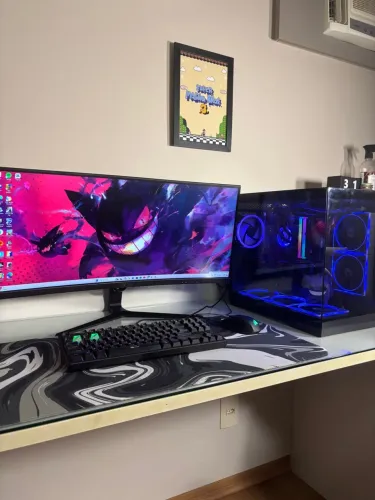 PC Gamer Ryzen 7 Completo RTX 4060 + Monitor 200Hz + Periféricos - Pronto pra Jogar!