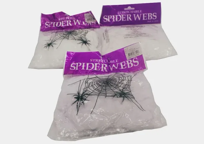 Teias de Aranha Decorativas Halloween