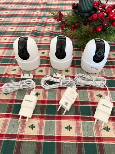 3x Intelbras Câmera iME360 Branco
