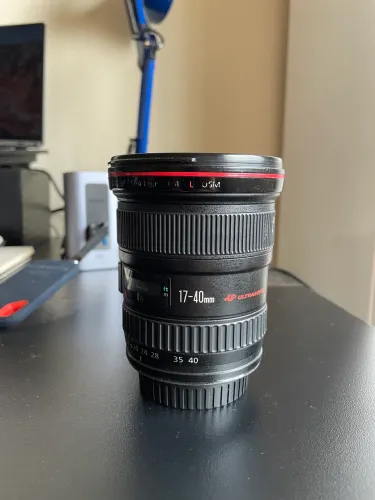 Lente cânon 17-40 f4 