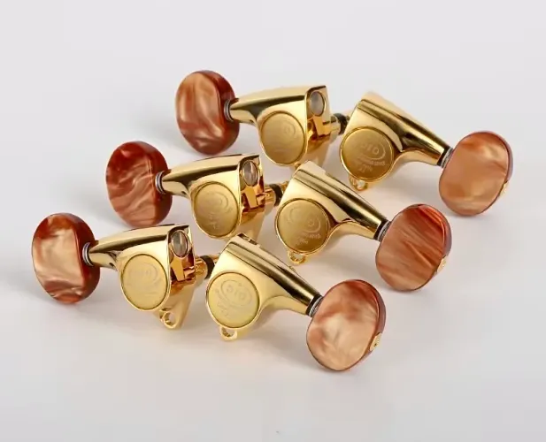 Gotoh Top de Linha 510 Tarraxas p/ Guitarra/Violão Douradas