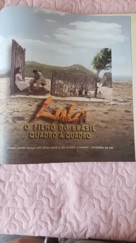livro LULA O FILHO DO BRASIL QUADRO A QUADRO