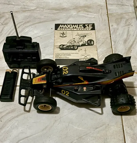 Carro Controle Remoto Antigo Estrela Maximus SE