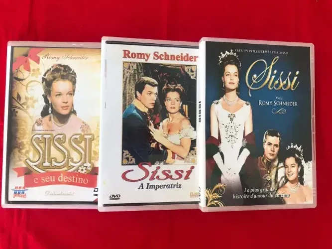 Dvds: Sissi (trilogia): Sissi / Sissi a Imperatriz / Sissi e Seu Destino