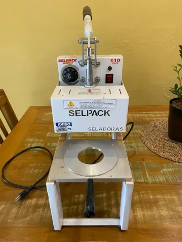 Seladora de Copos e Potes Selpack - Doces e Sobremesas