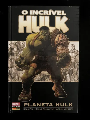 HQ O Incrível Hulk: Planeta Hulk - Edição Deluxe