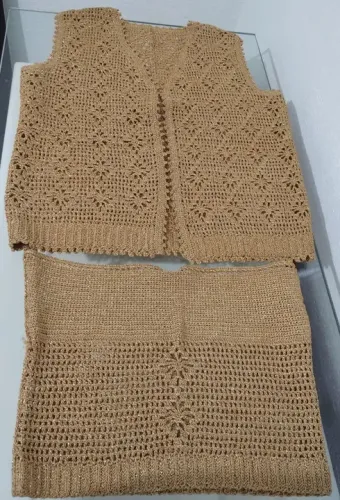 Colete em Crochê.