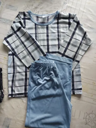 pijama de malha tam 6 menino meia estação