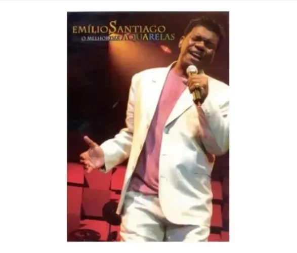 DVD Emílio Santiago - O Melhor das Aquarelas (Usado)