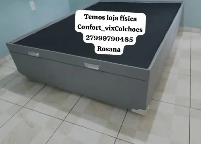 Box com Baú Casal direto da fábrica.