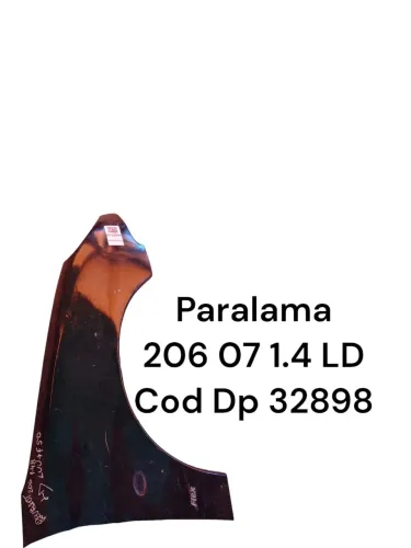 Paralama 206 07 1.4 Ld Cod Dp 32898