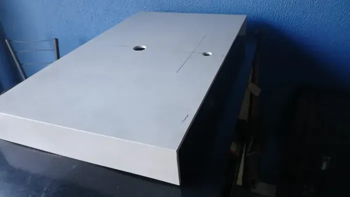 BANCADA DE PORCELANATO PARA BANHEIRO