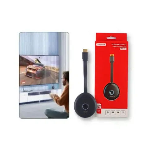 TRANSMISSOR DE VIDEO CAST WIRELLES 1080p FULL HD HDMI TOMATE MPD-G01