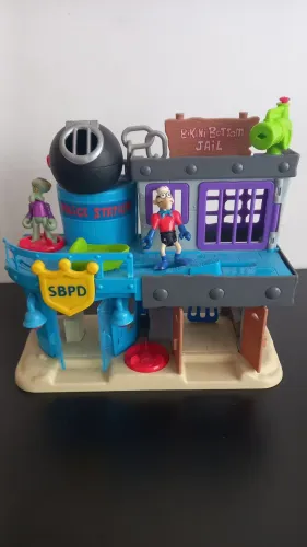 PRESENTE DE NATAL! Imaginex Bob Espoja! Police Station! Novíssimo!!!