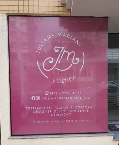 Adesivo vinil perfurado e leitoso vitrine 