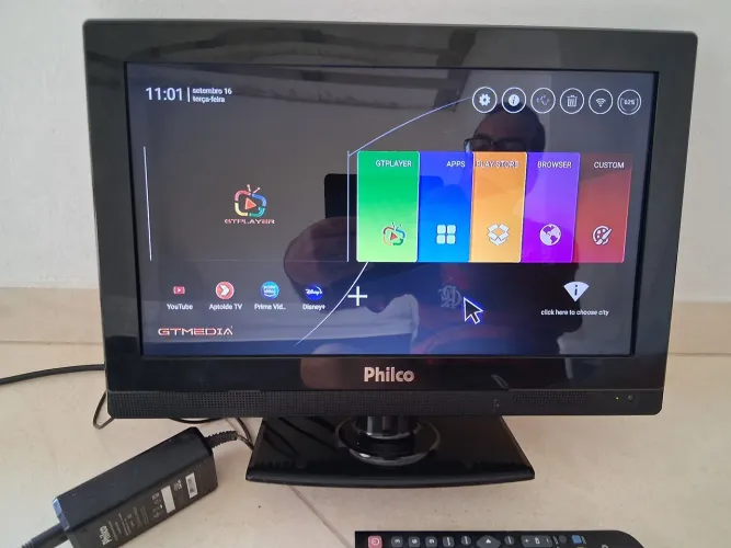 TV led philco 16"