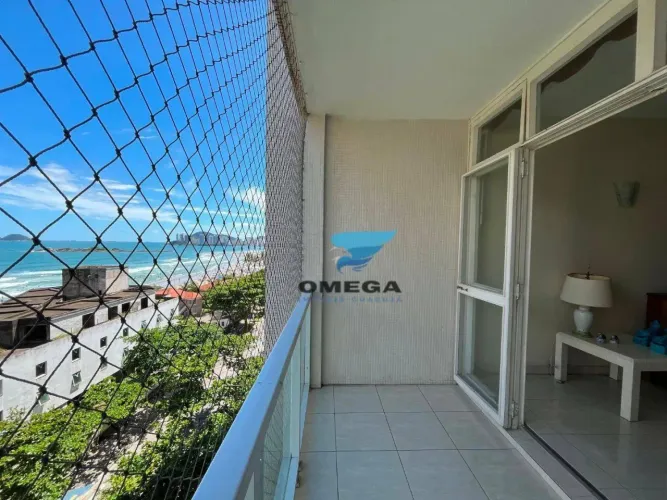 Apartamento à Venda com vista para o mar em na Pitangueiras no Guarujá | Omega Imóveis