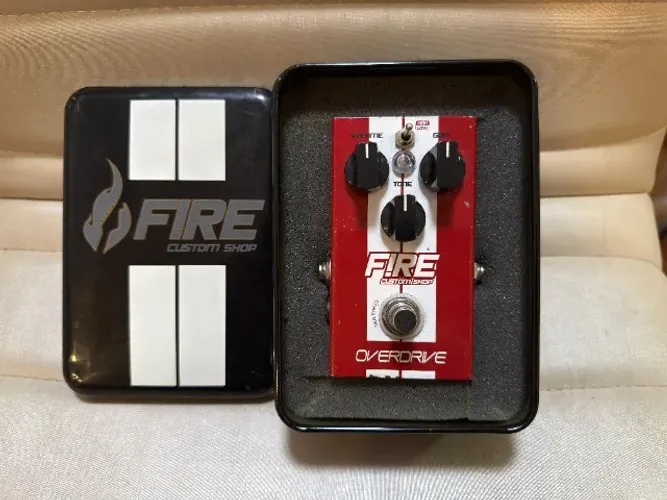 Pedal Fire Overdrive - Clone OCD Fulltone - Conservado na Caixa!!!!