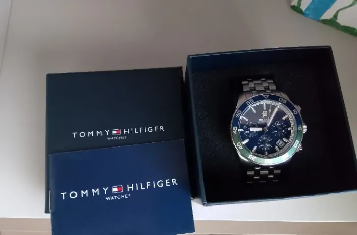 Relógio Tommy Hilfiger Masculino Aço Prateado 1792185