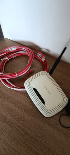 Roteador Wireless N 150 Mbps + 2 cabos de Rede 