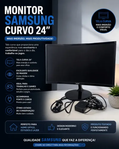 MONITOR SAMSUNG CURVO 24