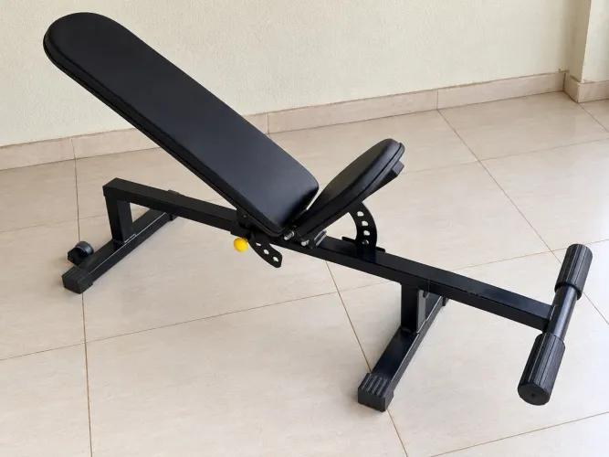 Banco de Musculação Reclinável Ajustável para Supino