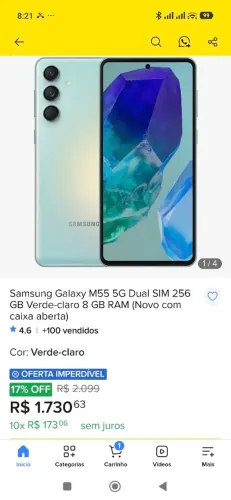 M55 novo