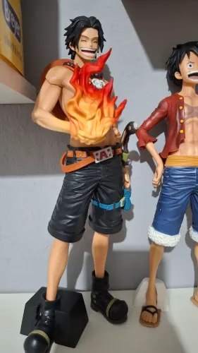 Action figure Ace one piece grandista original com caixa