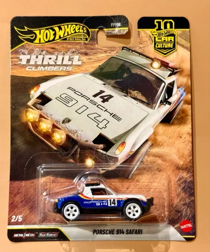 Hot Wheels Premium Thrill Porsche 914 Safari