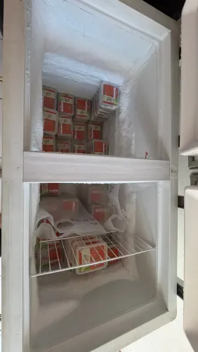 Freezer semi novo