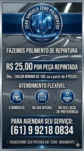 Polimento Repintura Delivery
