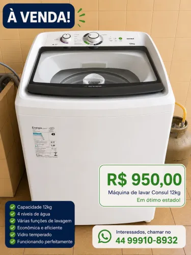 Máquina de lavar roupa