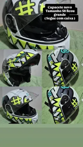 Capacete novo 