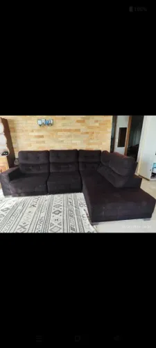 Sofá de canto retrátil 