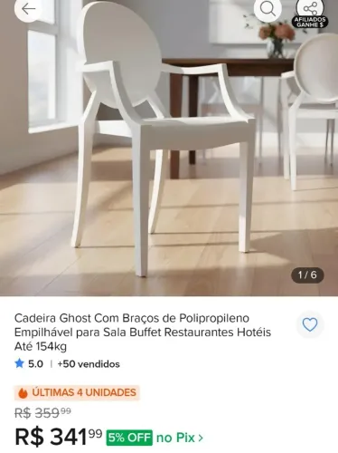 Kit 2 Cadeiras TokStok