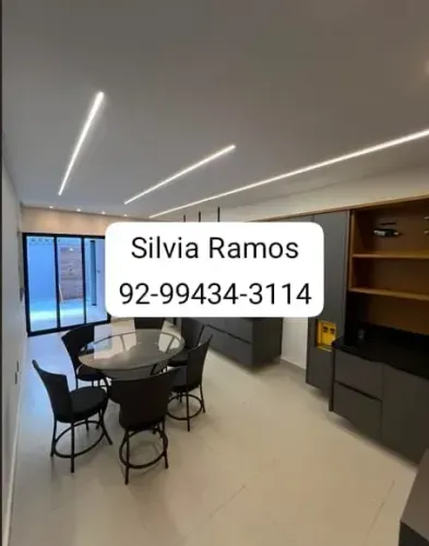 Silvia - Aluguel R$ 7.000,00   Mobiliada Condomínio Passaredo  Ponta Negra