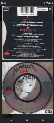 Metallica one cd single 3 polegadas elektra US raro