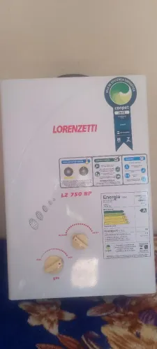 Aquecedor a gás Lorenzetti