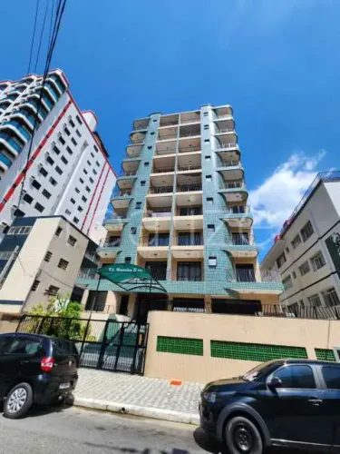 Apartamento à Venda com Vista para o Mar em Praia Grande 2 Dormitórios, 1 Suíte, Varanda e