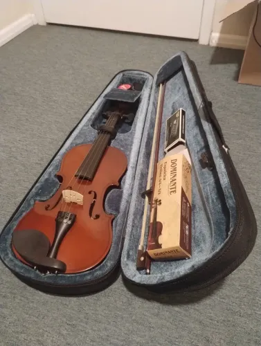Violino Allegro 1100 3/4 Completo + Case + Arco e Acessórios