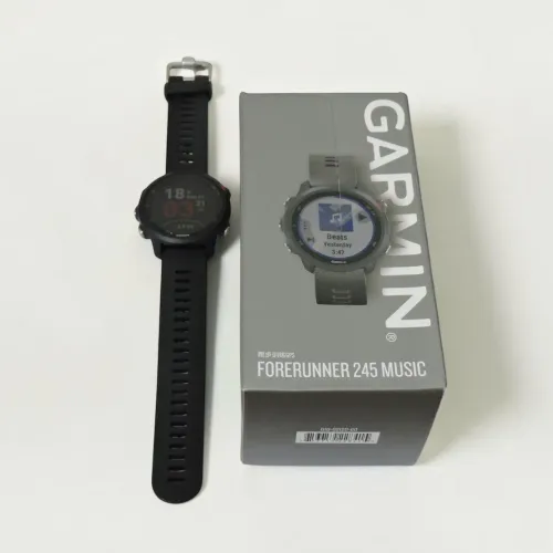 Relógio Garmin 245 Music Forerunner - Idioma inglês