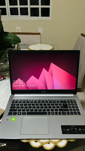 Notebook Acer Aspire 5 | Intel Core i5 10ª Geração | 8 GB RAM | SSD 256 GB | NVIDIA