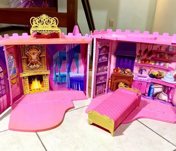 Castelo Barbie 3 mosqueteiras