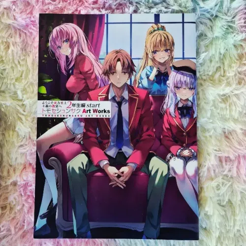 Artbook Classroom Of The Elite 2nd Year Start Original em Japonês