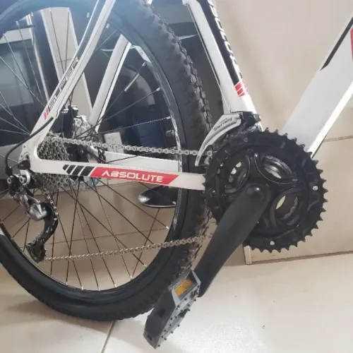 Bicicleta aro 29 shimano alivio 27v freio disco hidráulico k7 c/trava tamanho 19"