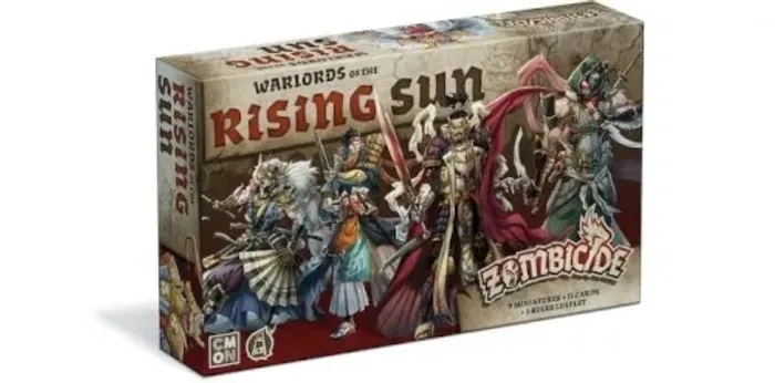 Zombicide: Warlords of the Rising Sun (Lacrado, importado. Em inglês. (Ed. KS Avalanche))