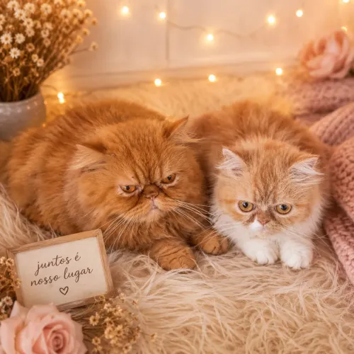 Casal persa legitimo