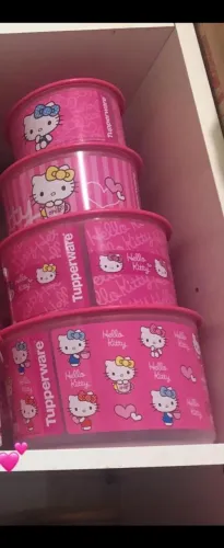 Tupperware importada nova Hello Kitty 